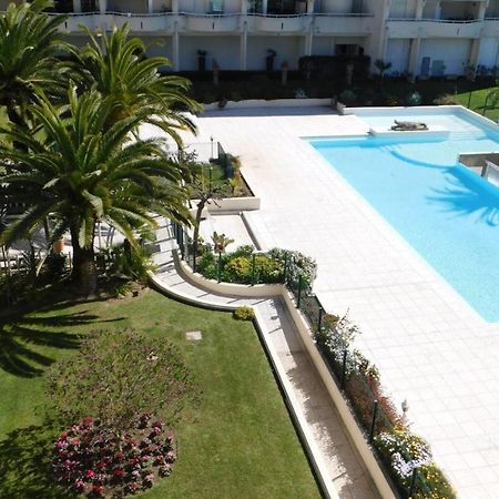 "T2 "Antibes Les Pins 3" Air Conditionned Sea View With Parking And Pool" Appartement Buitenkant foto